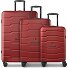  Bologna 4 Rollen Kofferset 3-teilig Variante dark red
