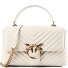  Love Lady Handtasche Leder 26 cm Variante bianco seta-antique gold