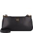 Half Moon Umhängetasche Leder 23 cm Variante nero-antique gold  Half Moon Umhängetasche Leder 23 cm Variante nero-antique gold