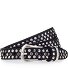 Nietengürtel Leder Variante black | 75 cm Nietengürtel Leder Variante black | 75 cm