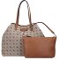  Neda Shopper Tasche 34 cm Variante latte logo