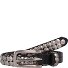  Nietengürtel Leder Variante black | 105 cm