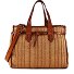  Patrizia Shopper Tasche 42 cm Variante bianco-cognac