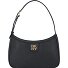 Carol Schultertasche Leder 25 cm Variante blk-gold  Carol Schultertasche Leder 25 cm Variante blk-gold