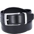  Business Gürtel Leder Variante black | 105 cm