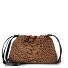 Mini Clutch Umhängetasche Leder 26 cm Variante stampa macula  Mini Clutch Umhängetasche Leder 26 cm Variante stampa macula
