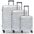  Collection 02 THE THREE SET 4 Rollen Kofferset 3-teilig Variante silver metallic 2