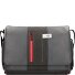 Urban Messenger Leder 36 cm Laptopfach Variante grey black Urban Messenger Leder 36 cm Laptopfach Variante grey black