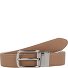 Amie Wendegürtel Leder Variante camel-white | individuell kürzbar Amie Wendegürtel Leder Variante camel-white | individuell kürzbar