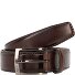  Gürtel Leder Variante dunkelbraun | 80 cm