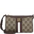 Nuri Umhängetasche Leder 22 cm Variante chino-chocolate  Nuri Umhängetasche Leder 22 cm Variante chino-chocolate