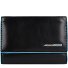 Blue Square Geldbörse RFID Leder 12 cm Variante black Blue Square Geldbörse RFID Leder 12 cm Variante black