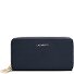  Bologna Leather Geldbörse RFID Schutz Leder 20 cm Variante navy