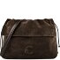  Lidia Umhängetasche Leder 40 cm Variante fango-fango