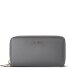  Bologna Leather XL Double Zip-Around Geldbörse RFID Leder 20 cm Variante grey