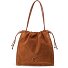 Dulse Schultertasche Leder 37 cm Variante cognac  Dulse Schultertasche Leder 37 cm Variante cognac
