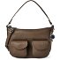  Jolie Schultertasche Leder 27 cm Variante smoke