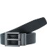  Traveller Wendegürtel Leder Variante schwarz-schwarz | 90 cm