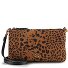 Flat Horizontal Umhängetasche Leder 20 cm Variante stampa macula  Flat Horizontal Umhängetasche Leder 20 cm Variante stampa macula