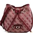  Samantha Schultertasche 20 cm Variante merlot logo