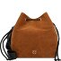 Secciello Beuteltasche Leder 25 cm Variante nero-cuoio Secciello Beuteltasche Leder 25 cm Variante nero-cuoio