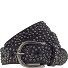  Nietengürtel Leder Variante schwarz | 85 cm