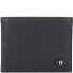 Northern Light Geldbörse Leder 12 cm Variante schwarz  Northern Light Geldbörse Leder 12 cm Variante schwarz