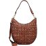 Edera Schultertasche Leder 28 cm Variante cognac Edera Schultertasche Leder 28 cm Variante cognac