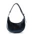 Delizia Schultertasche Leder 21 cm Variante grigio blu  Delizia Schultertasche Leder 21 cm Variante grigio blu