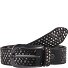 Nietengürtel Leder Variante schwarz | 80 cm Nietengürtel Leder Variante schwarz | 80 cm