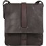  Loreto Paris Umhängetasche Leder 23 cm Variante seal brown