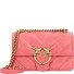  Love One Umhängetasche Leder 21 cm Variante coral. speziato