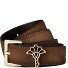  Gürtel Leder Variante m`brown | 85 cm