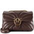 Love Puff Schultertasche Leder 30 cm Variante marrone castano-antique gold Love Puff Schultertasche Leder 30 cm Variante marrone castano-antique gold