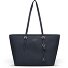  Bologna Leather Shopper Tasche Leder 35 cm Variante navy