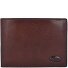  Monte Rosa Geldbörse RFID Leder 12,5 cm Variante braun