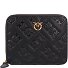 Taylor Geldbörse Leder 13 cm Variante nero-antique gold Taylor Geldbörse Leder 13 cm Variante nero-antique gold