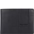  Brief 2 Geldbörse Leder 13 cm Variante black