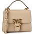  Love One Handtasche Leder 23 cm Variante beige-grigio