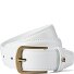  Business Gürtel Leder Variante white | 115 cm