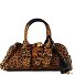  Bowling Bag Handtasche Leder 29 cm Variante maculato-marrone