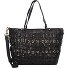  Edera Shopper Tasche Leder 46 cm Variante nero