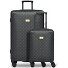  Palermo 4-Rollen Kofferset S+L Variante black 1