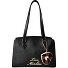  Heart Charm Schultertasche Leder 35 cm Variante black