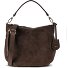 Juna Handtasche Leder 33 cm Variante dark brown Juna Handtasche Leder 33 cm Variante dark brown