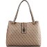  Yvonne Schultertasche 46 cm Variante latte logo