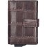 Fano C-Three Kreditkartenetui RFID Schutz Leder 7 cm Variante darkbrown Fano C-Three Kreditkartenetui RFID Schutz Leder 7 cm Variante darkbrown