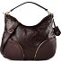  Cargo Schultertasche Leder 40 cm Variante caramel-cognac