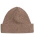 Cashmere Chic Strickmütze Variante legacy brown melange  Cashmere Chic Strickmütze Variante legacy brown melange