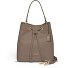  Bologna Leather Beuteltasche Leder 25 cm Variante taupe